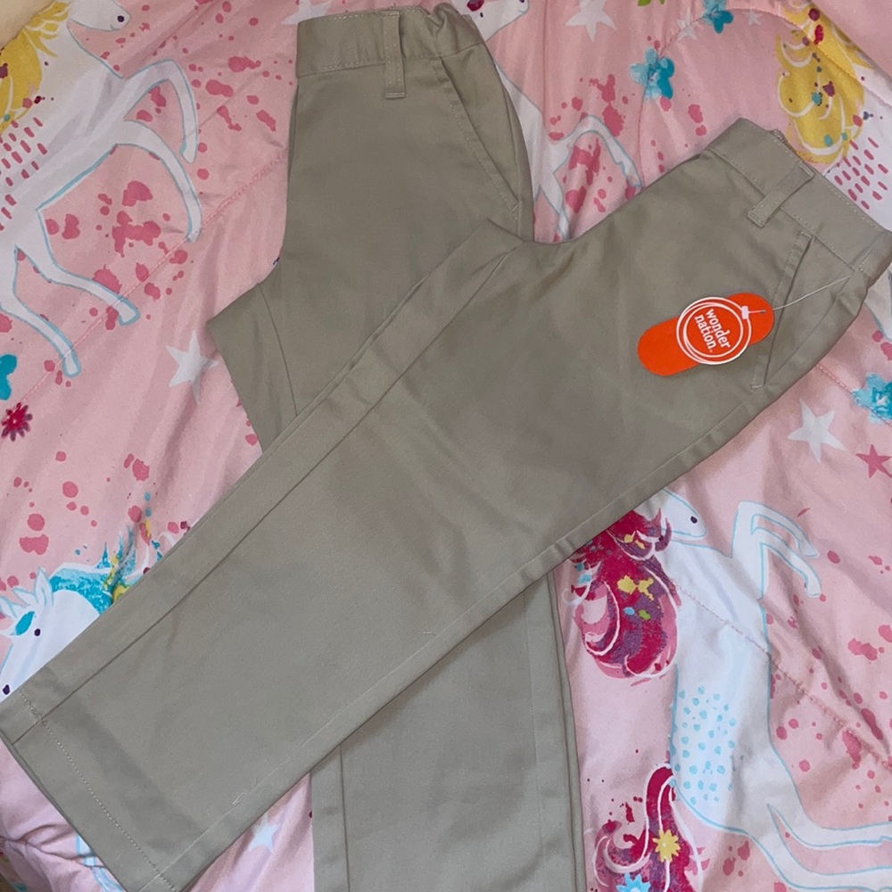 Khaki School Uniform pants